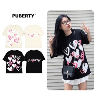 Áo Thun Unisex Oversize Local Brand PUBERTY FEELING LOVE TEE