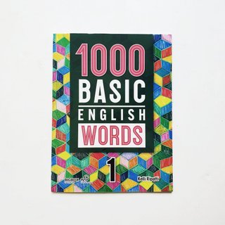 Sách - 1000 Basic English Words (4 cuốn + File nghe Mp3)