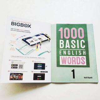 Sách - 1000 Basic English Words (4 cuốn + File nghe Mp3)