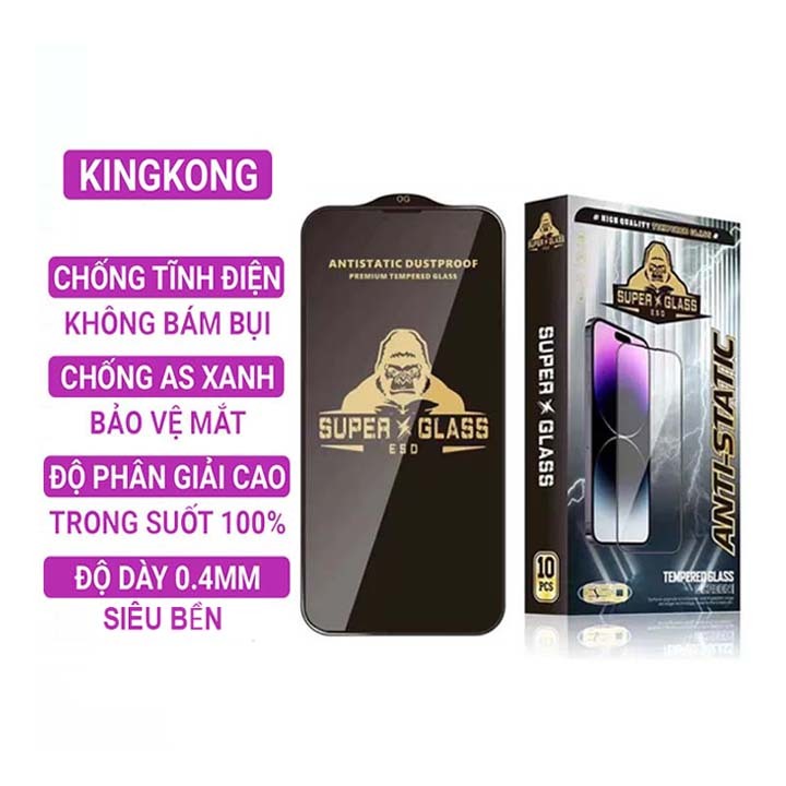 Cường lực Xiaomi K40, K40S, K40 Pro, K40 Pro +, K40 GAMING, K50, K50 PRO, K50 GAMING kingkong tĩnh đ
