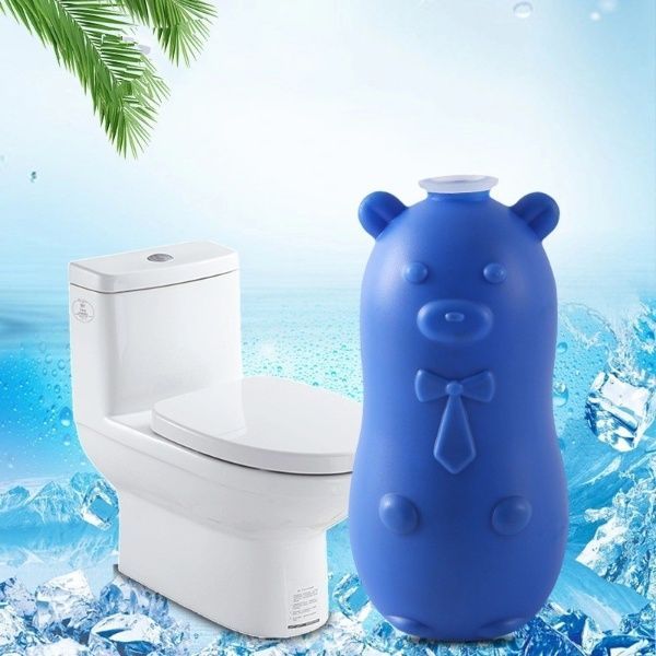 Lọ thả bồn cầu hình heo, viên xả toilet khử mùi hôi khử khuẩn vệ sinh cực sạch