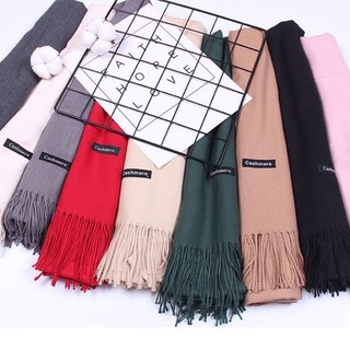 Khăn Choàng Cổ Nữ Cashmere chất vải Len mềm mịn