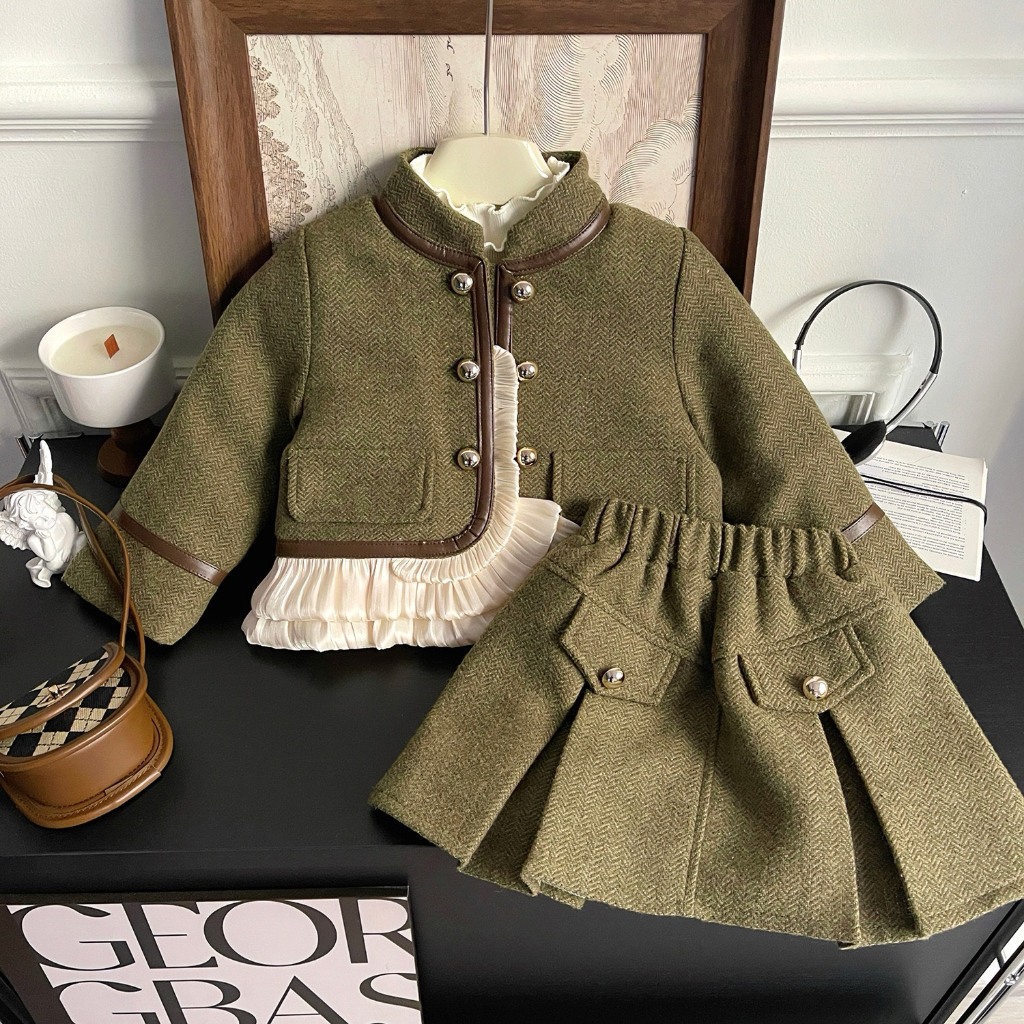 BST SET DẠ TWEED CHO BÉ  #TIEMNHABIBONG