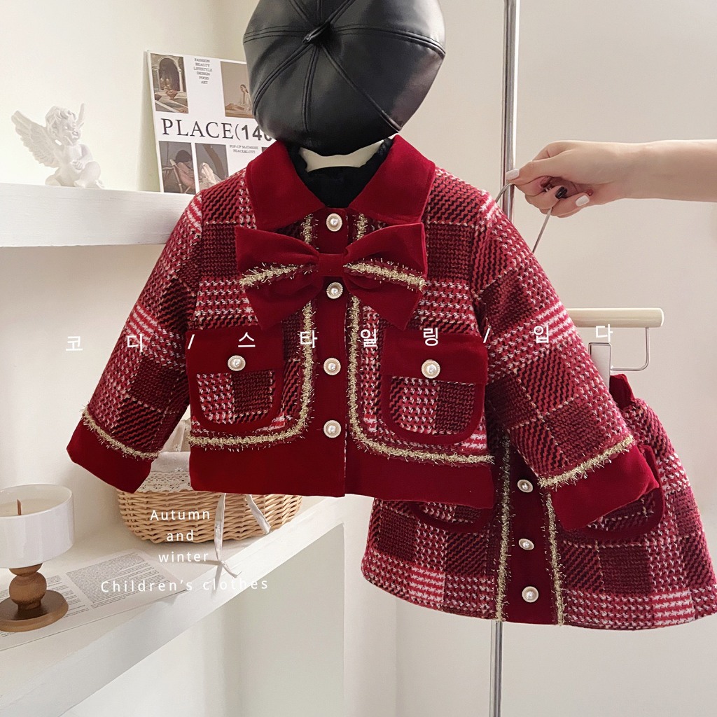 BST SET DẠ TWEED CHO BÉ  #TIEMNHABIBONG