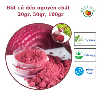 Bột củ dền nguyên chất bổ máu - gói 20gr, 50gr, 100gr