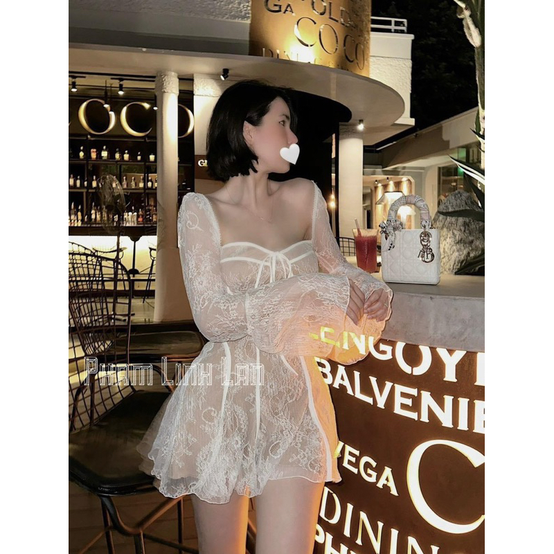 ĐẦM REN TAY LOE MAIPHUONGBUI🖤