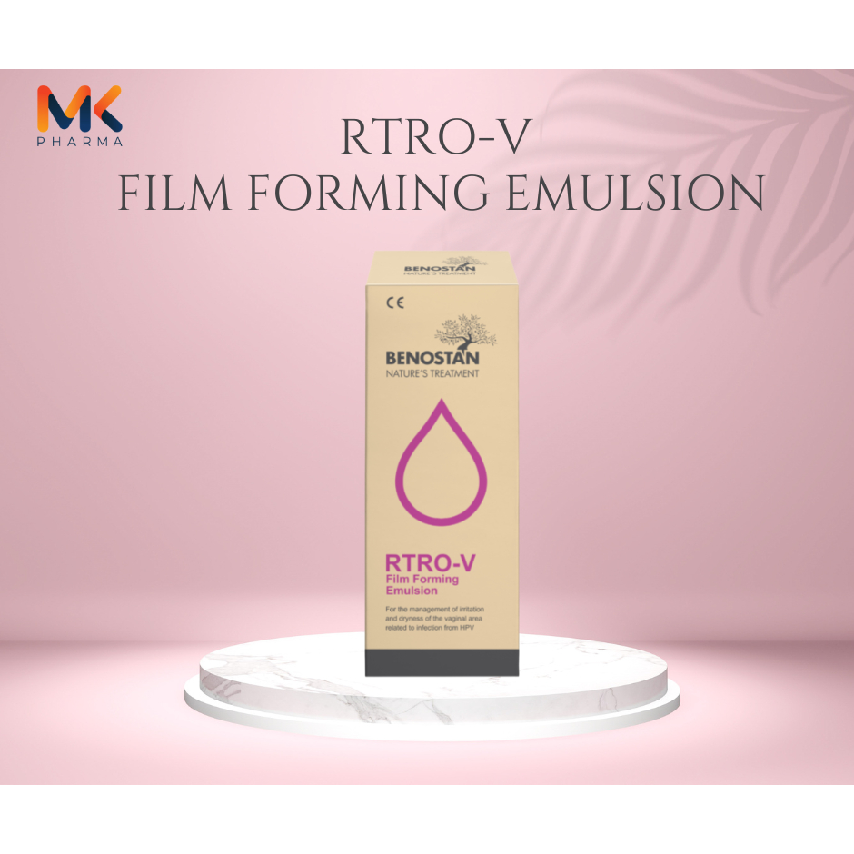 Combo 1 tháng hỗ trợ đào thải H.P.V RTRO-V Film Forming Emulsion