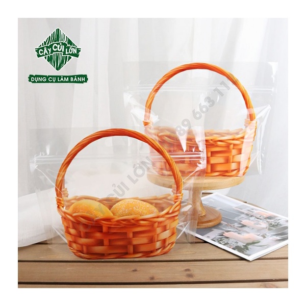 SET 5 TÚI ZIP CHIẾC GIỎ 32X26.5X11CM