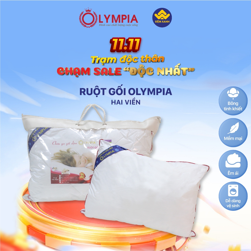 Ruột gối cao cấp Olympia 2 viền