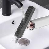 Cây Lau Bàn Bếp Tự Vắt Thông Minh Mini 25cm, Bọt Biển Siêu Thấm Hút Đa Năng, Gập Gọn