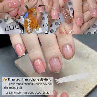 dầu tháo móng úp , nước tháo móng, chai nước phá móng
