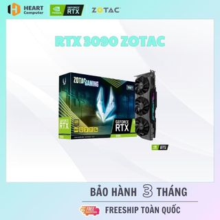Vga card màn hình zotac gaming rtx 3090 trinity - bảo hành 3 tháng