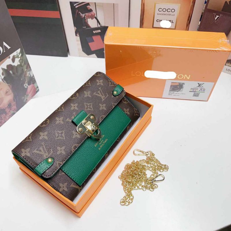 VÍ CẦM TAY ĐEO CHÉO FULLBOX