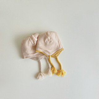 𝐌𝐞̣𝐁𝐨𝐛𝐊𝐞𝐦𝟖𝟔 -  Mũ len chụp tai cho bé, Mũ len lót vải cotton mềm mịn cho bé nhỏ, Mũ giữ ấm cho bé mùa đông