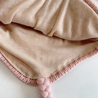 𝐌𝐞̣𝐁𝐨𝐛𝐊𝐞𝐦𝟖𝟔 -  Mũ len chụp tai cho bé, Mũ len lót vải cotton mềm mịn cho bé nhỏ, Mũ giữ ấm cho bé mùa đông