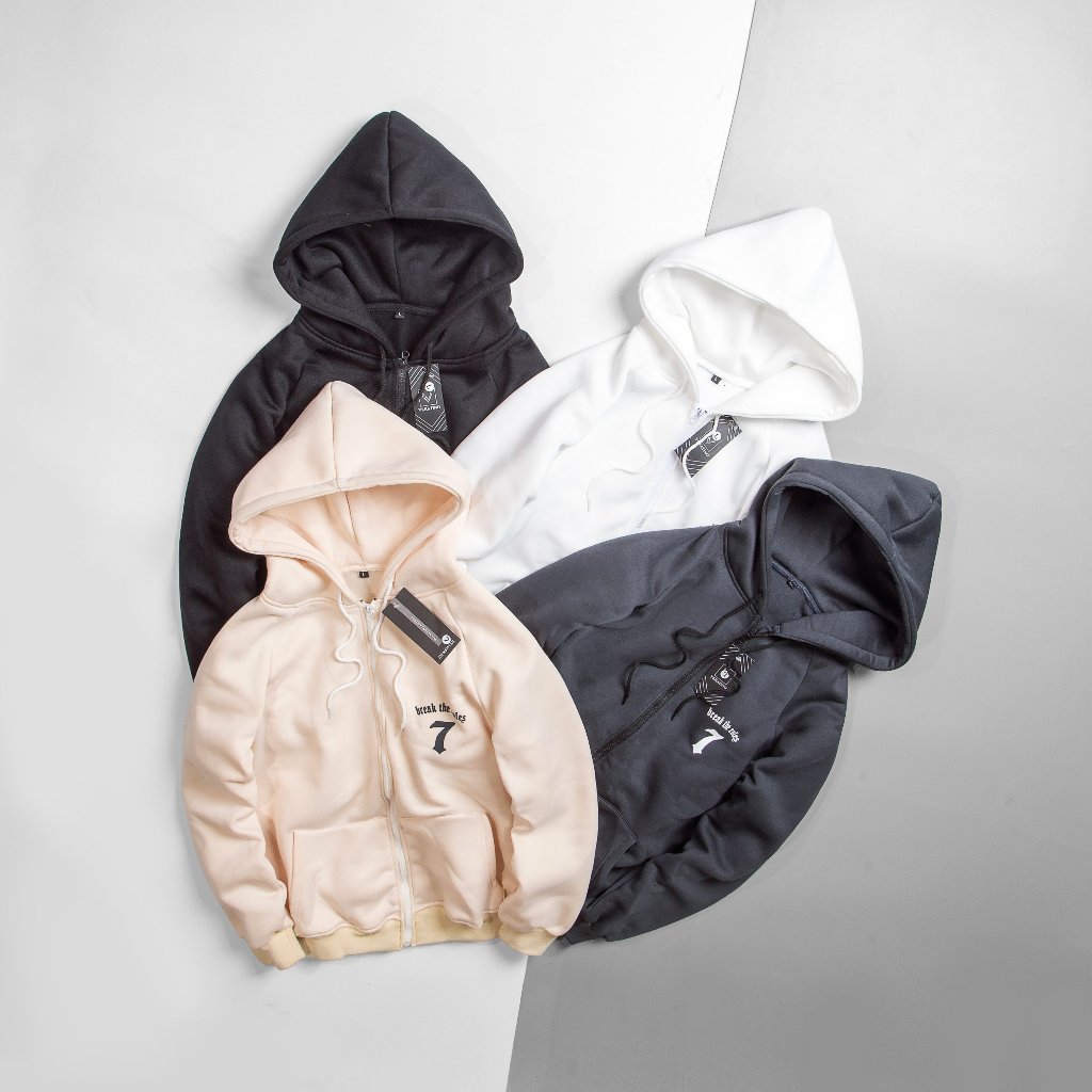 Áo Hoodie NAM NỮ Chất Nỉ Dày Dặn Chữ In Sắc Nét - Áo Khoác Nam Nữ Form Rộng Cao Cấp MENSWEAR