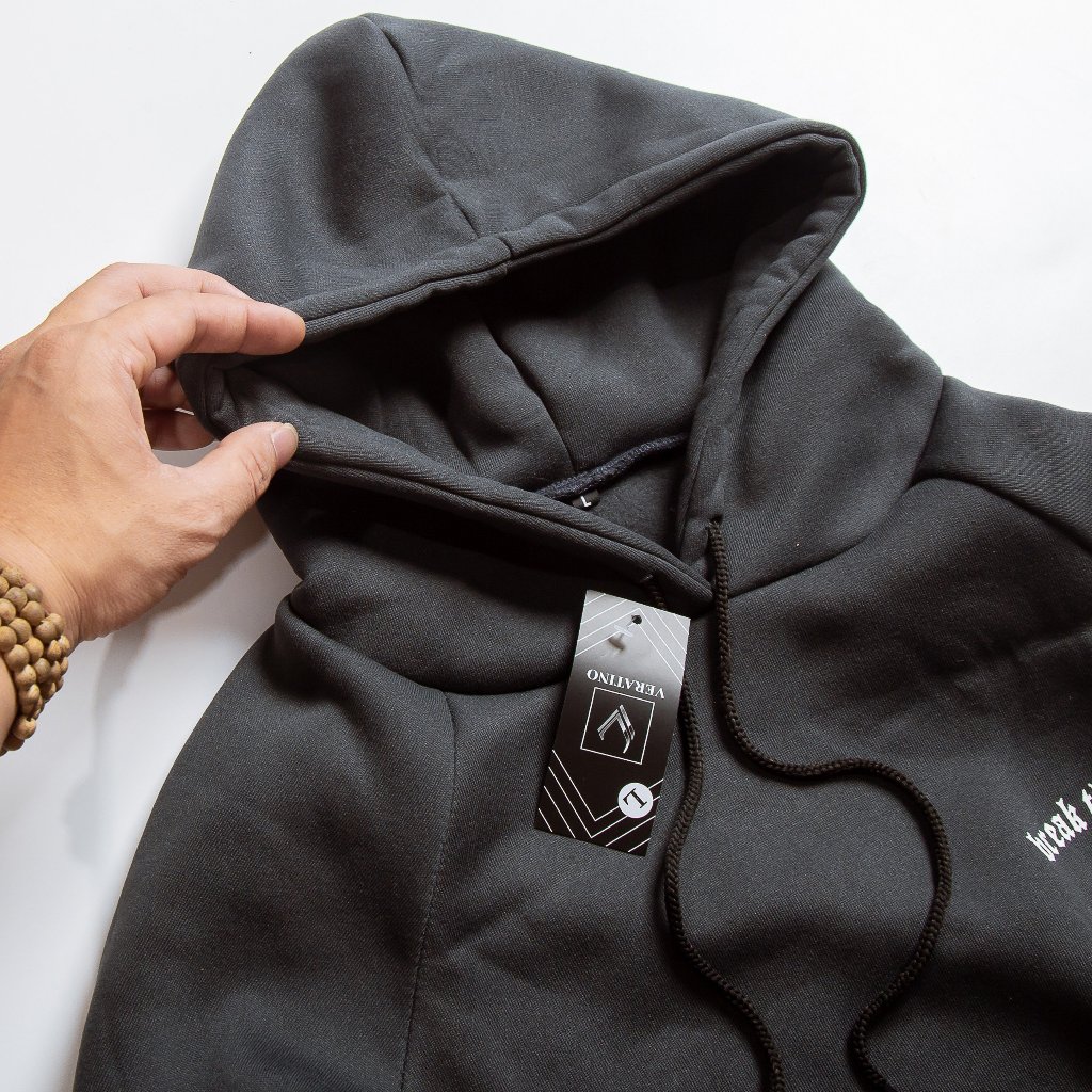 Áo Hoodie NAM NỮ Chất Nỉ Dày Dặn Chữ In Sắc Nét - Áo Khoác Nam Nữ Form Rộng Cao Cấp MENSWEAR