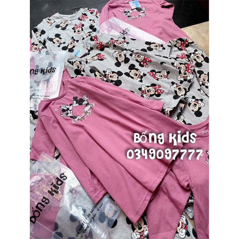 Váy Thu Bé Gái Minnie&Mickey Delta