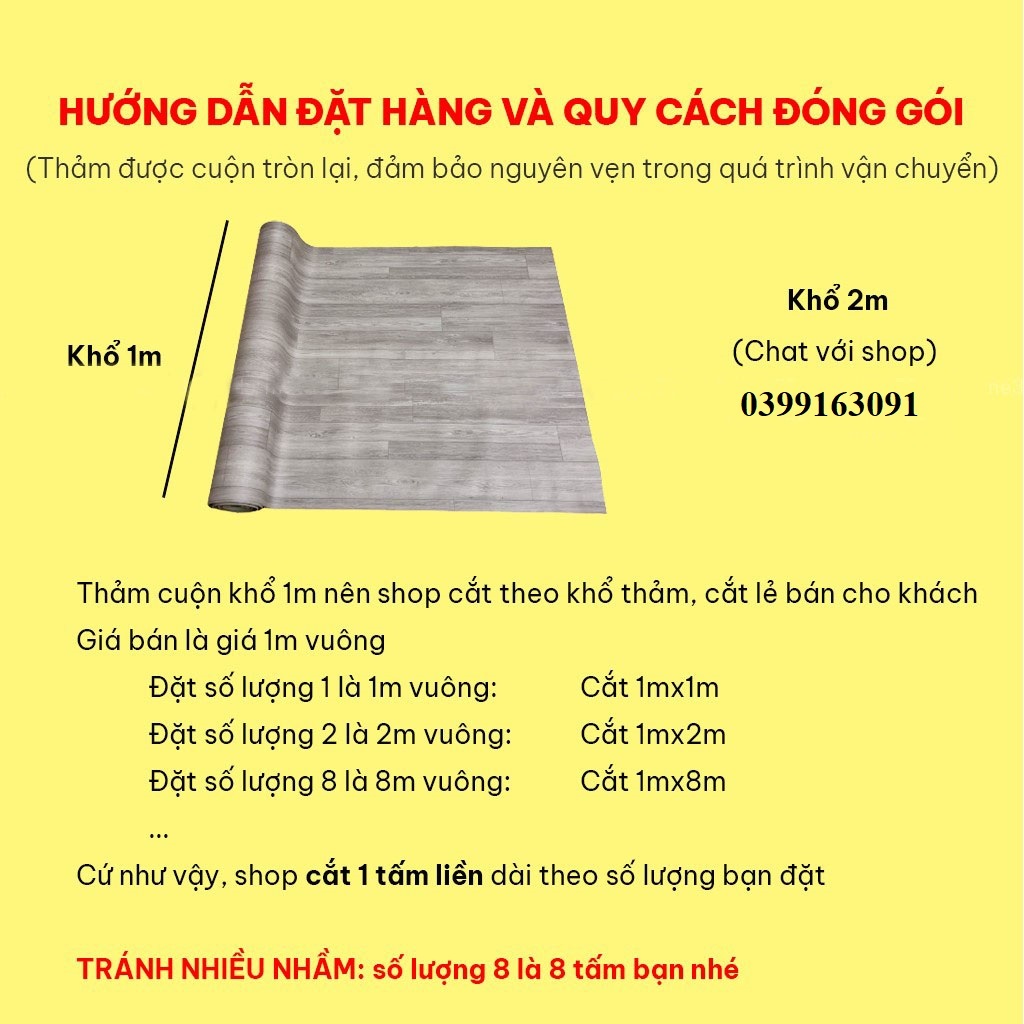 Simili trải sàn nhà Eden chất liệu pvc thảm nhựa lót sàn chống thấm nước