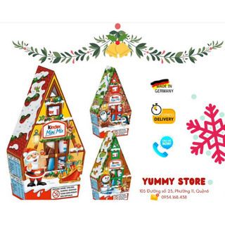 Socola Ngôi Nhà Giáng Sinh Kinder Mini Mix