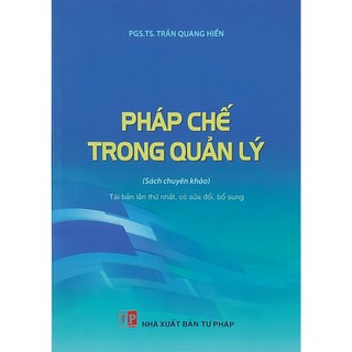 Sách - pháp chế trong quản lý