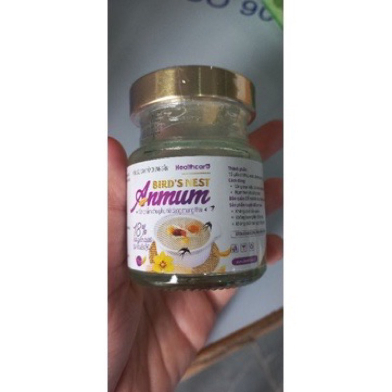 Yến sào dành cho bà bầu 18% yến tươi và Protein, Canxi, Axid Folic, DHA, Kẽm, Sắt, Cholin, Magie Anmum