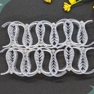 Set 12 Kẹp Càng Cua TRONG SUỐT ( KẸP CÀNG CUA)