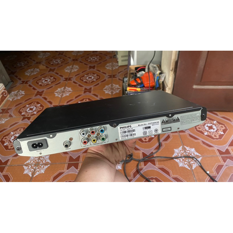 Đầu philips DVd  dvp3600/98 side 32  hàng lỗi nguyên bản