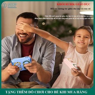 Đồ chơi Rubik hạt đậu thần kì, con quay ma thuật, giải đố Spiner xoay, hạt đậu bánh xe Magic Bean đẹp xoay tròn