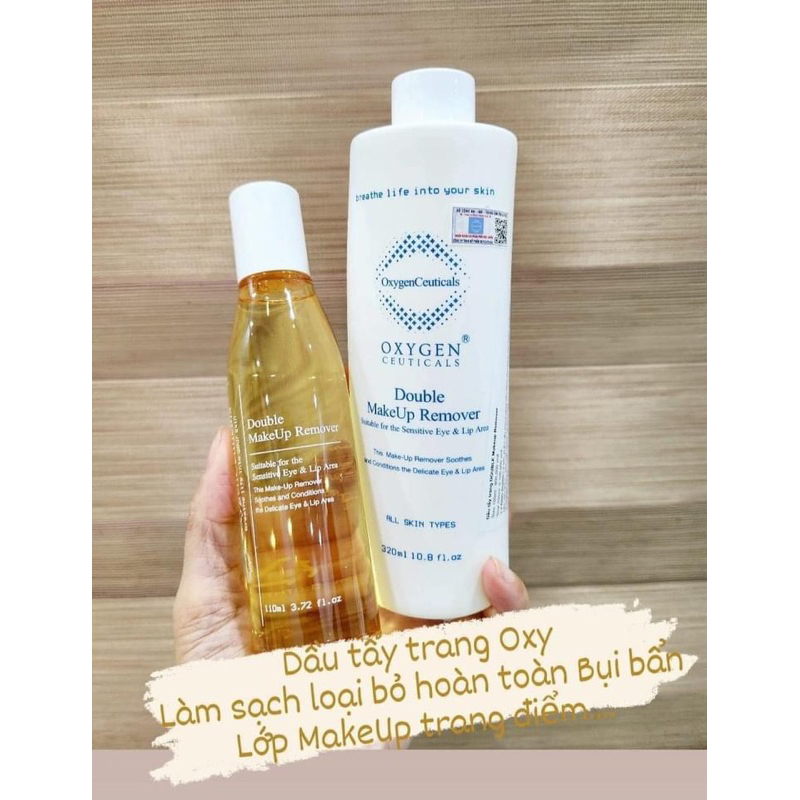 [Công Ty] Dầu Tẩy Trang Oxygen Làm Sạch Sâu Không Cần Nhũ Hoá
