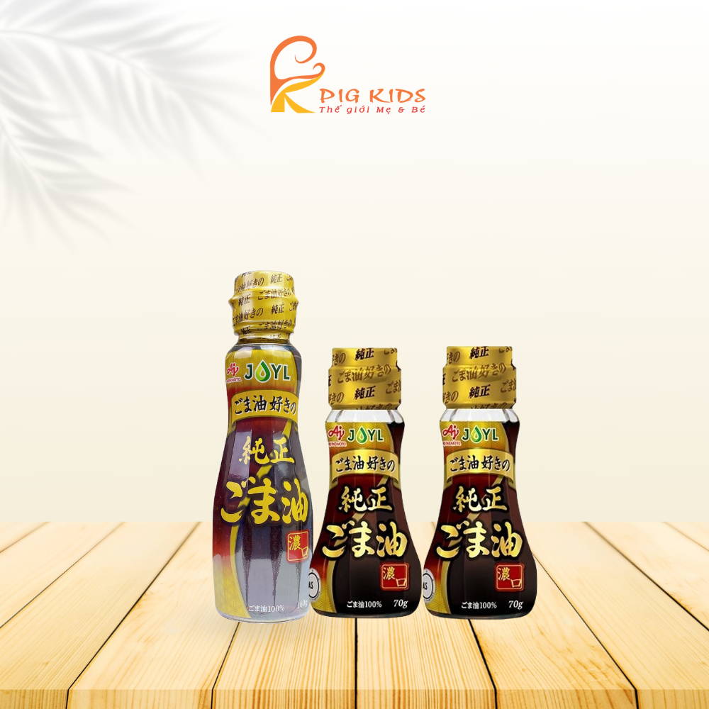 Dầu Mè Ajjnomoto Chai 70gr/160gr Nhật Bản