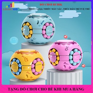 Đồ chơi Rubik hạt đậu thần kì, giải đố Spiner xoay, hạt đậu bánh xe Magic Bean xoay tròn, rubik biến thể