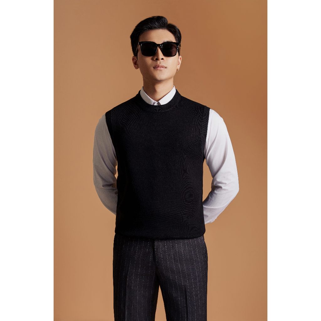 ÁO LEN ADAM STORE ĐEN GILE ĐEN TRƠN AL052D