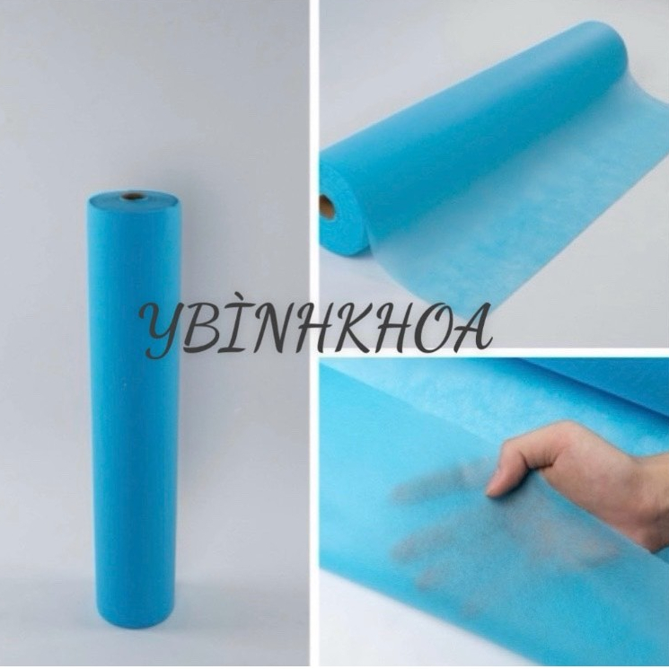Khăn Trải 0.8 x 100m Y Tế Eco Fresh Vải Không Dệt Tiệt Trùng Xanh-Trắng Kích Thước 0.8 x 100m CHÍNH HÃNG