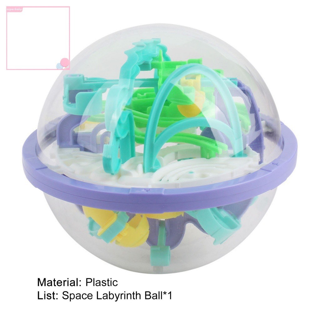 Đồ Chơi Bóng Mê Cung 3d Bằng Nhựa Dễ Thương Cho Bé