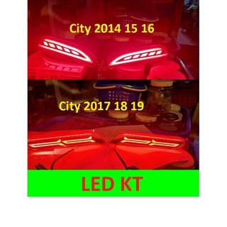 Led gầm sau Honda City led cản sau City 3 chế độ xi nhan chạy đẹp mắt City 2014 2015 2016 2017 2018 2019 2020  đèn led