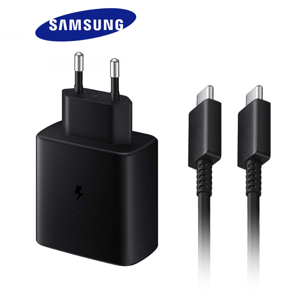 Bộ sạc nhanh Samsung 45W Type C Hàng 1:1 Full Box dây sạc Samsung Type C 5A dài 1m cáp sạc Samsung MORE bảo hành 6 tháng