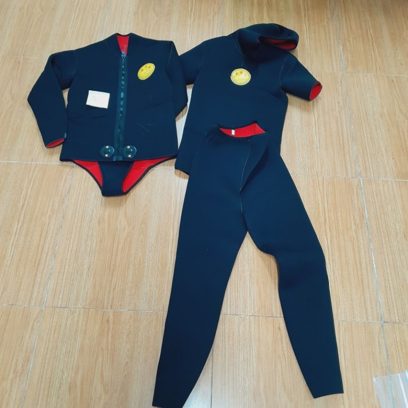 Đồ lặn biển chuyên nghiệp cho nam Aujasen dày 4mm, 7mm, 9mm giữ ấm, cản gió