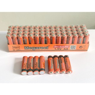 Pin Tiểu AA (2A) Megareel Lốc 60 Viên 1.5V