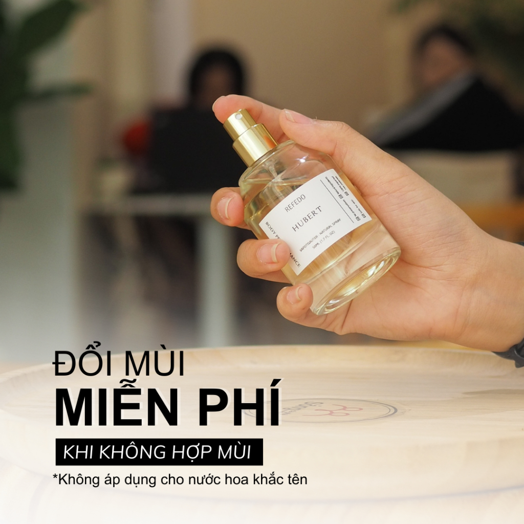 Nước Hoa Nữ Thơm Lâu Chính Hãng REFEDO CHALES Tinh dầu nước hoa nhẹ nàng thơm lưu hương lâu chính hãng ngọt nhẹ nhàng