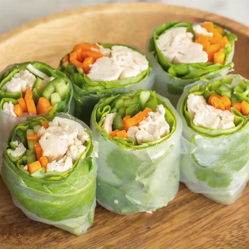 Vỏ ram Hà Tĩnh cuốn ăn sống dẻo mềm