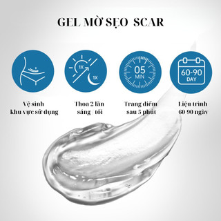 Kem sẹo nga scar gel 25g hỗ trợ trị sẹo mờ thâm, rạn da