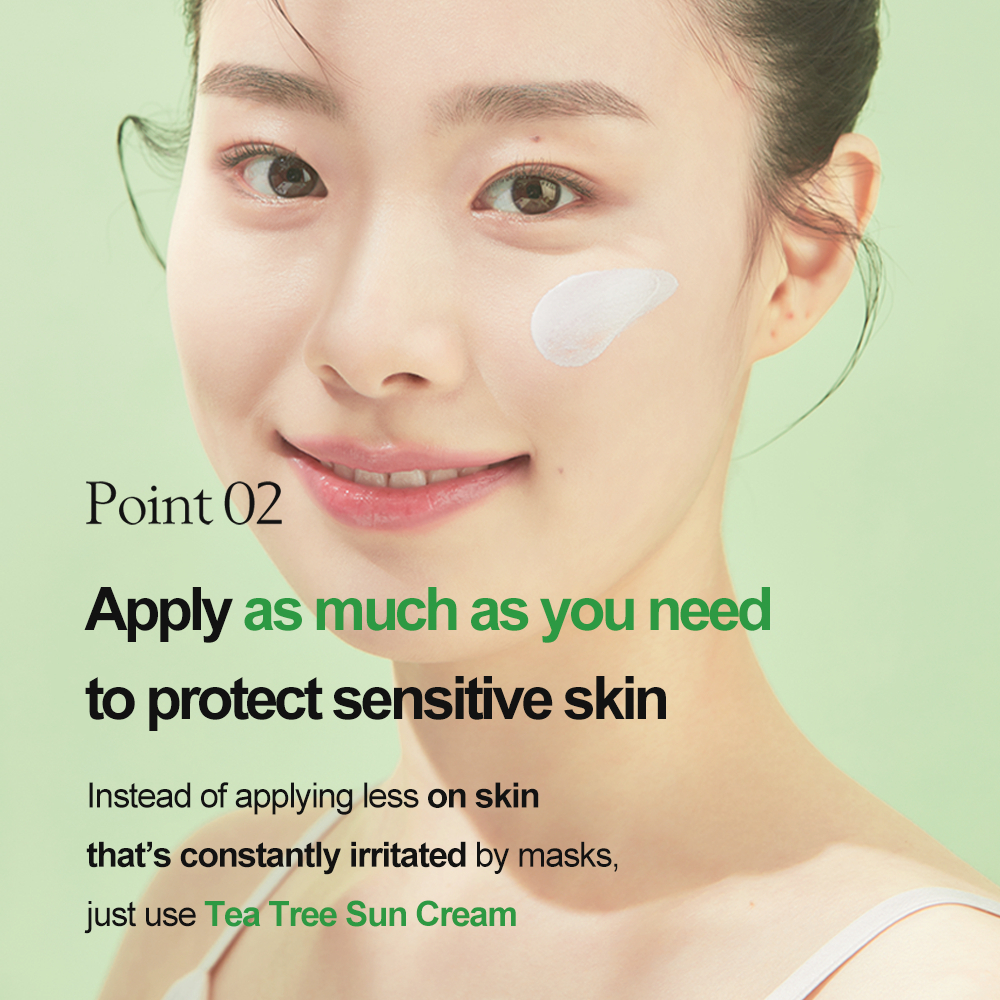 Kem Chống Nắng Nâng Tone Nhẹ Nhàng Cho Da Nhạy Cảm Chiết Xuất Tràm Trà PAPARECIPE 50ml SPF 63,8 / PA + + + + 21,71