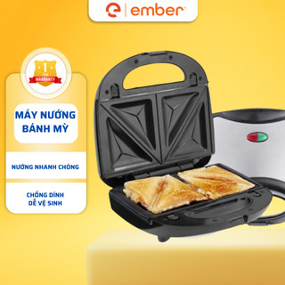 Máy nướng bánh mì máy kẹp bánh sandwich, rán trứng, máy nướng thịt làm đồ ăn sáng đa năng