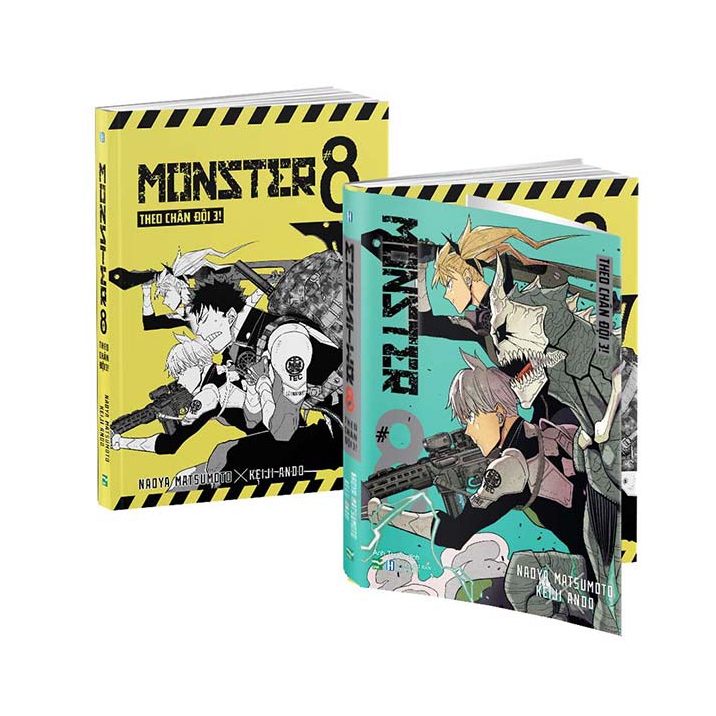 Sách - Monster #8 - Theo Chân Đội 3!