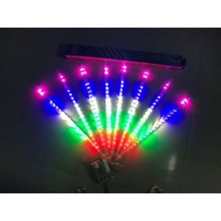 ĐÈN LED SAO BĂNG 2 chiều 8 ỐNG, MỖI ỐNG 50 CM TRANG TRÍ