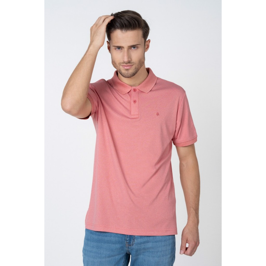 Áo polo café tay ngắn , chuẩn form, sang trọng, thanh lịch John Henry - KS23ES01C-SCCA