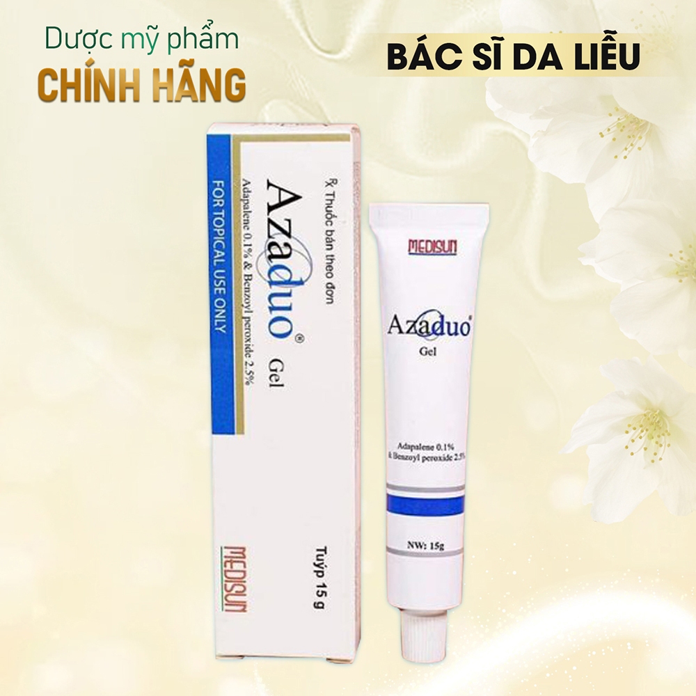 Azaduo_Gel Giảm Mụn 15g Chính Hãng