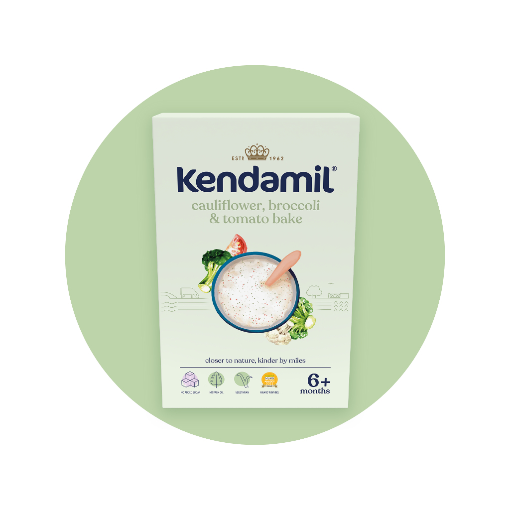 Bột Ăn Dặm Kendamil Anh Bông Cải Phô Mai