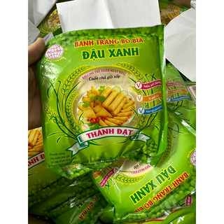 10 gói vỏ bò bía - Bánh đa nem đậu xanh cuốn chả giò giòn xốp